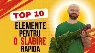 10 elemente obligatorii pentru o slăbire rapidă ✅