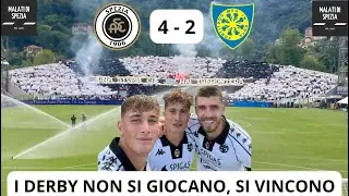 SPEZIA-CARRARESE 4-2... UNA QUESTIONE DI FAMIGLIA!