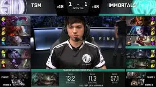 TSM vs IMT - LCS NA финал 2017s bo5 Игра 3 Must See
