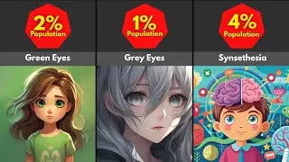 How Rare Are You? Unique Human Features Ranked by Rarity