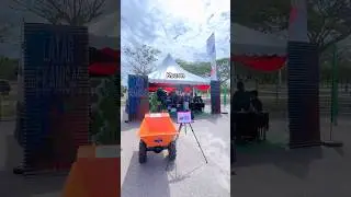 Carnival Agro Johor 2025 - Kozon Motorized Wheelbarrow #agro #fypシ #malaysia #johor #agriculture