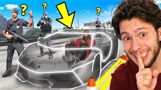 🚨Trolei com CARRO INVISÍVEL no GTA RP!!