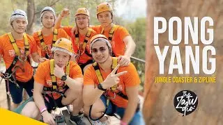 โหนสลิงสุดเสียว ที่ Pongyang Jungle Coaster Zipline Camp & Resort  คุ้มหรือไม่? | The Zatudio