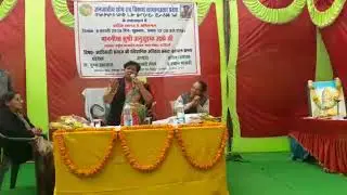 Miss Anusuiya Uikey, Vice-Chairperson, NCST addresses Varanasi people