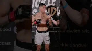 TOUGH WIN in Nashville 🫨 #podcast #podcast #knucklesandwich #mma #ufc #interview
