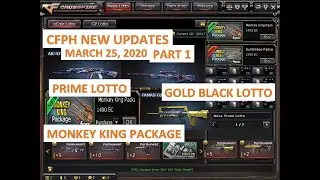 CrossFire Philippines:New Patch Update March 25, 2020 Monkey King Package, Gold Black & Prime Lotto