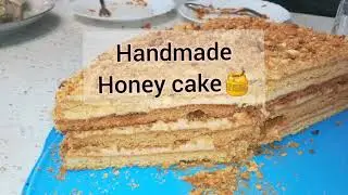 HANDMADE HONEY CAKE medok (trailer) 🍯🎂 медовик