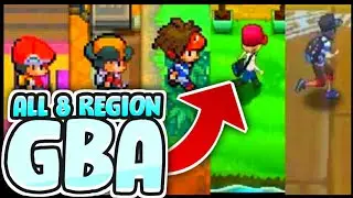 ALL 8 REGIONS IN POKEMON GBA ROM HACK