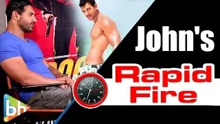 John Abraham's Brilliant Rapid Fire On 'Rocky Handsome' | 'Dostana 2' | Sylvester Stallone