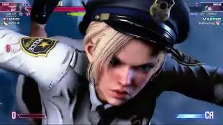 SF6 Police Cammy mod vs Master Junker Queen Marisa mod