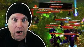 MASSIVE World PvP in WoW Classic Beta - Southshore vs Tarren Mill (Hillsbrad)
