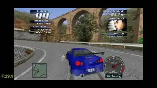 Initial D Arcade Stage 3 - Legend Of The Streets W/ Nissan R34 GTR Pt 2(Flycast)