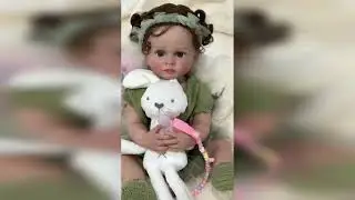 Review: Boneca Reborn Beb&ecirc; Menina Pintada Realista 55cm Olhos Azuis