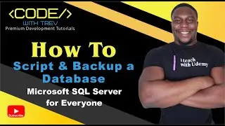 Never Lose Your Database Again l How to Backup and Script