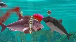 Hungry Shark Evolution MEGALODON Android Gameplay #10