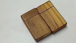 How to make a Wooden Cigarette Case 😍