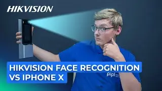 Hikvision Face Recognition Terminal Compared to iPhone X [DS-K1T606M]