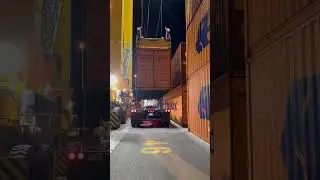 #PortdeMontreal #container #trucking #canadatruckdriver #crane #port