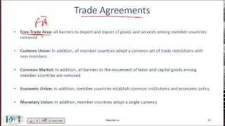 2017 Level I CFA Economics: International Trade & Capital Flows Summary
