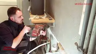 pose d'un adoucisseur culligan modèle évolife