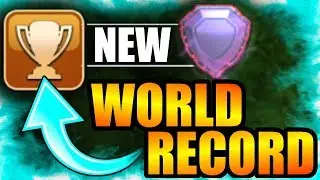 NEW WORLD RECORD! - Clash Of Clans - HIGHEST EVER TROPHY PUSH AT TOWN HALL 10! 6200+ CUPS!
