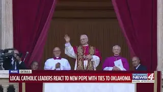 Local Catholic leaders react to new pope with ties to Oklahoma