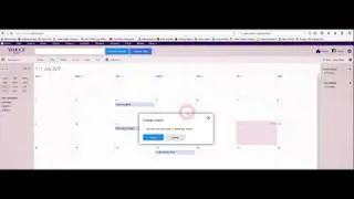 Yahoo Calendar Presentation