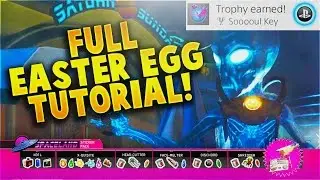 Full Zombies in Spaceland Main Easter Egg Tutorial Guide! (Soooul Key Easter Egg Achievement)
