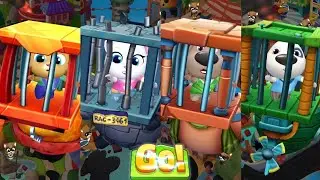 Talking Tom Hero Dash - Ultra Power Bosses Raccoon Fight Vs Heroes Unveil New Super Suit - Tom Break