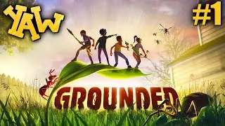 CRAZY GARDEN SURVIVAL WITH GIANT SPIDERS, ANTS & MORE! (Grounded)(Ep.1)
