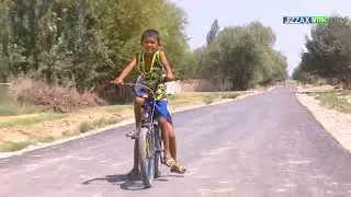 Zarbdor tumani Sharq yulduzi MFYda amalga oshirilayotgan bunyodkorlik ishlari.