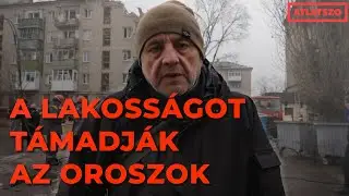 Az ukr&aacute;n front mellől jelentkez&uuml;nk! - Kramatorszk a bomb&aacute;z&aacute;s m&aacute;snapj&aacute;n