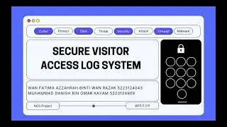 Network Operating Project : Secure Visitor Access Log System 