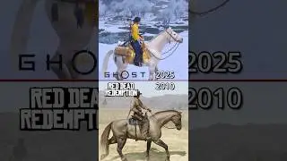 RDR 1 (2010) VS Ghost of Yotei (2025) - Horse Detail Comparison