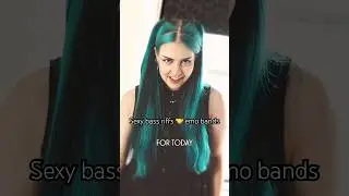 Sexy bass riffs 🤝 emo bands. Song: Everything&rsquo;s On Fire But I&rsquo;m Fine. Band: As December Falls. #emo