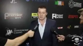 Cage Warriors 73 Post Event Media Scrum With Graham Boylan