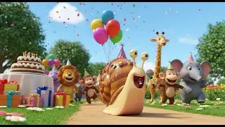 Sammy the Singing Snail | Kids Story Song | Nursery Rhyme for Children | Animated Rhymes