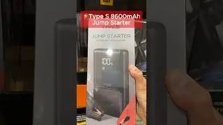 Type S Jump Starter and Power Bank