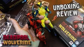 S.H.Figuarts - Deadpool & Wolverine - Action Figures By BANDAI SPIRITS - Toys Unboxing Review 