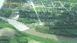 Wawanesa Manitoba aerial