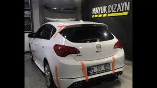 BODYKİT MONTAJI NASIL YAPILIR ? OPEL ASTRA J KASAYA ÖN EK TAKTIK !