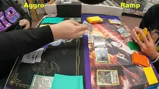 Gundam TCG beta Testing! Aggro vs Ramp