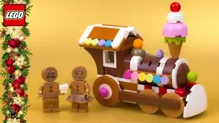 GWP Gingerbread Train Ornament Build | LEGO Creator Christmas