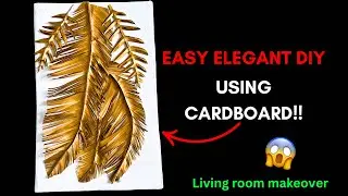DIY Beautiful Wall Hanging|Easy wall Decor|Paper wall decor|Easy 3D paper craft|Cardboard craft