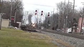 NS 20E with an EMD duo at Swanton, OH!