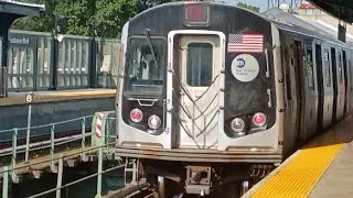R160 J train: Riding The (J) train From Cypress Hills to Woodhaven Blvd!!!