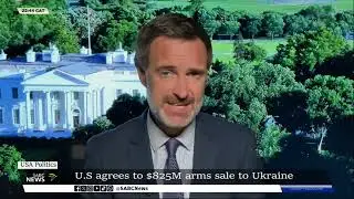US agrees to $825 million arms sale to Ukraine