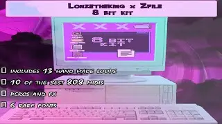 8bit Loop Kit (Detroit / Flint Loops, 808 Midis) ~ Lonzetheking x Z File