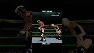 WWE13 2K22 мод Wii #wwe #wwe13 #wii #therock