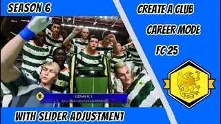 EAFC25 - LEETARD FC 2 - SLIDERS CAREER MODE - SEASON 6 - FINAL SEASON - CAN WE WIN THE PREM & UCL?